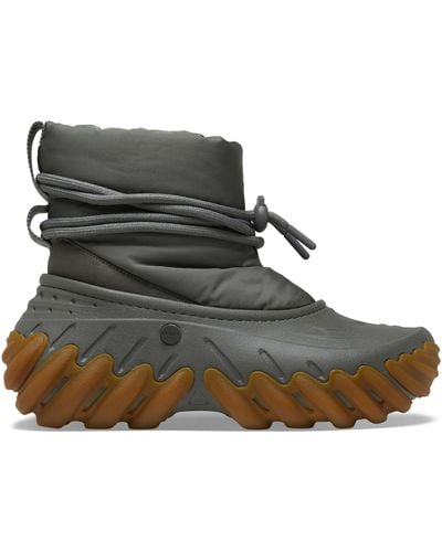 Crocs™ | unisex | echo boot | stiefel | grün | 36 - Schwarz