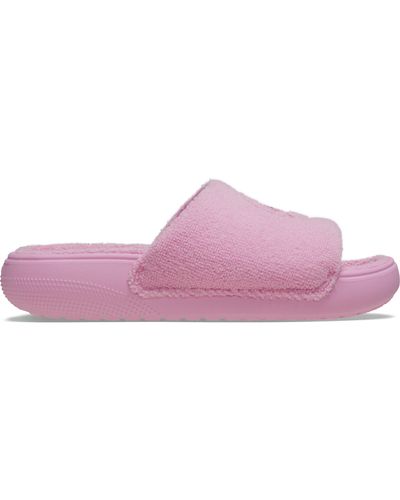 Crocs™ | unisex | classic towel | badeschlappen | pink | 36 - Schwarz