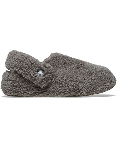 Crocs™ | unisex | classic cozzzy slipper | hausschuhe | grau | 39 - Schwarz