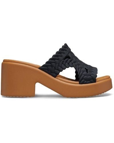 Crocs™ Brooklyn Woven Heel - Black