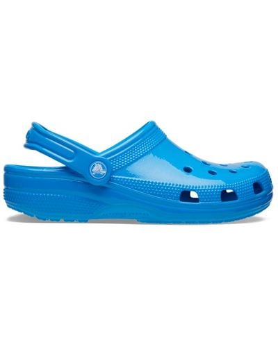 Crocs™ Classic Neon Highlighter Clog - Blue
