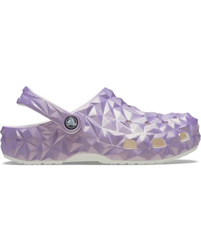 Crocs™ Classic Iridescent Geometric Clog - Purple