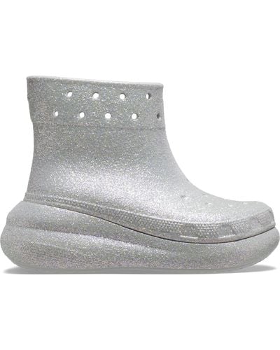 Crocs™ | unisex | crush glitter boot | stiefel | grau | 36 - Schwarz