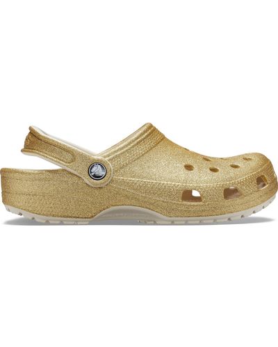 Crocs™ Classic Glitter Clogs - Mettallic