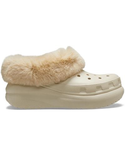 Crocs™ Furever Crush Shoe - Natural