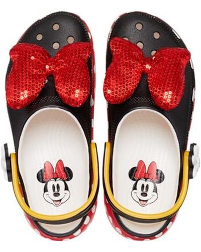 Crocs™ Minnie Mouse Classic Platform Clog - Black