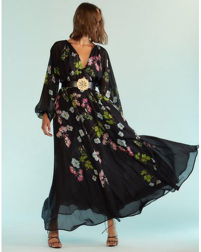 Cynthia Rowley Messina Silk Dress - Multicolor