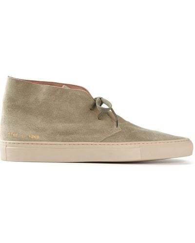Common Projects Suede Chukka Boots - Green