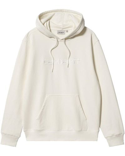 Carhartt Hooded Duster Sweat Wax In Cotton - Natural