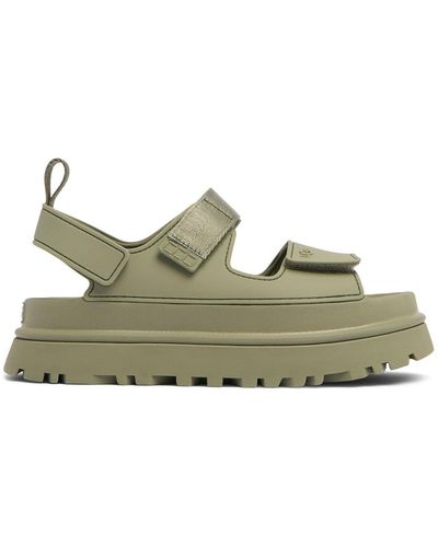 UGG Goldenglow Sandals Khaki In Polyester - Green