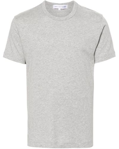 Comme des Garçons Back Print T-shirt Men Grey In Cotton - Black