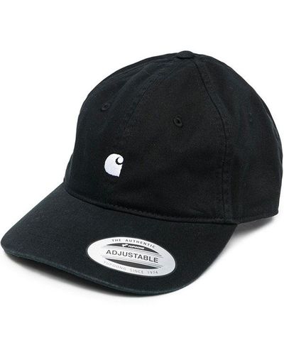 Carhartt Cappello madison logo nero in cotone