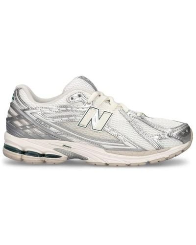 New Balance 1906r Trainers Silver In Leather - White