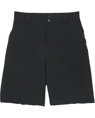GR10K Ibq® Storage Bermuda Shorts Men Black In Nylon