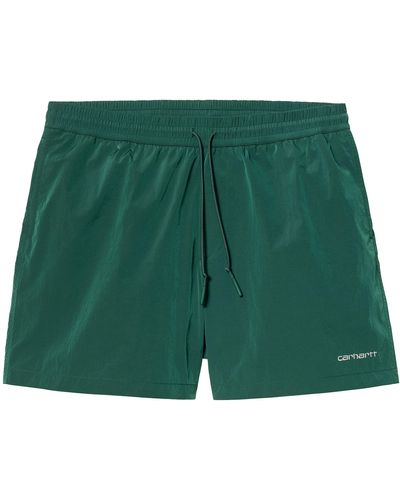 Carhartt Tobes Swimsuit Short Men Green In Polyester