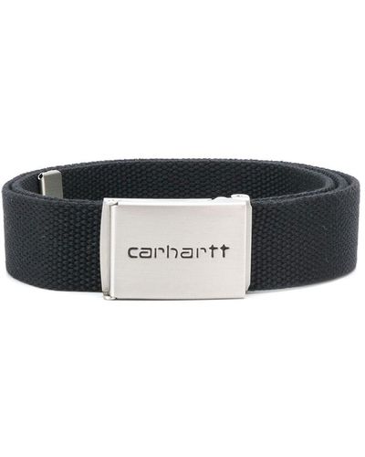 Carhartt Logo-engraved Buckle Belt - Black