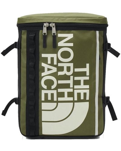 The North Face Base Camp Fuse Box Backpack Olive And Black In Polyester - Green