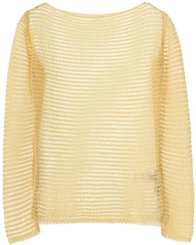 Paloma Wool Taxi Top Yellow In Cotton - Natural