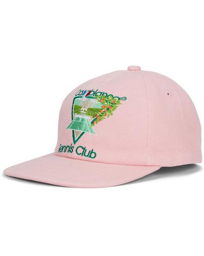 Casablancabrand Tennis Club Icon Hat Pink