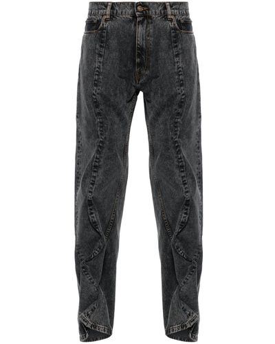 Y. Project Evergreen Wire Jeans - Black