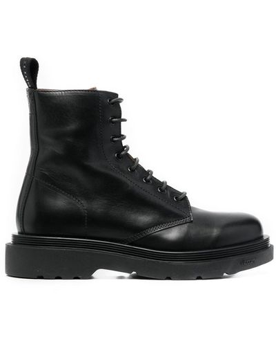 Buttero Leather Boots Black