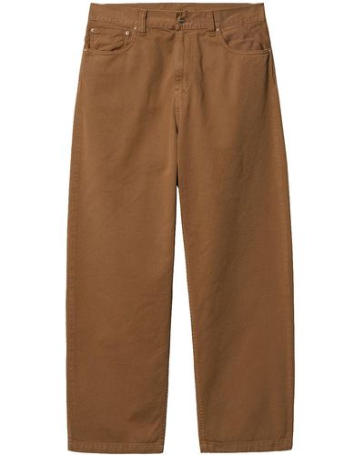 Carhartt Deby Pant Brown In Cotton