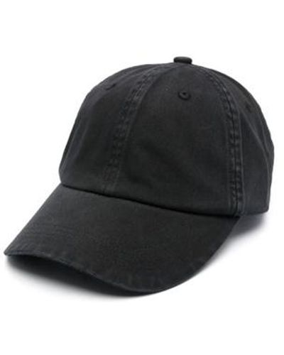 Acne Studios Logo Baseball Hat - Black