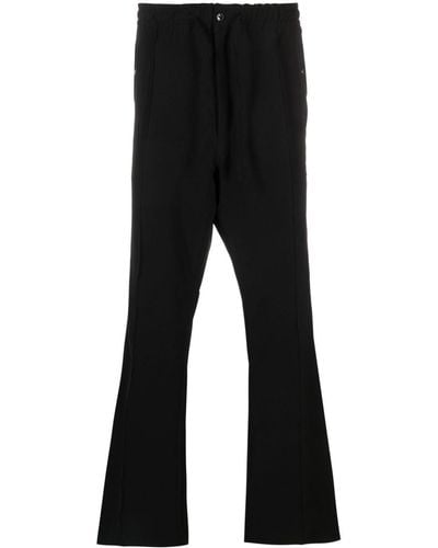 Needles Piping Cowboy Trousers Men Black In Rayon