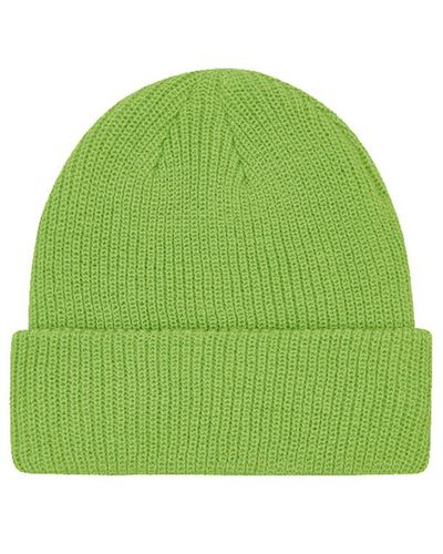 Stussy Cappello basic cuff verde in acrilico