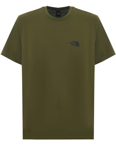 The North Face U The 489 T-shirt Olive Green In Cotton