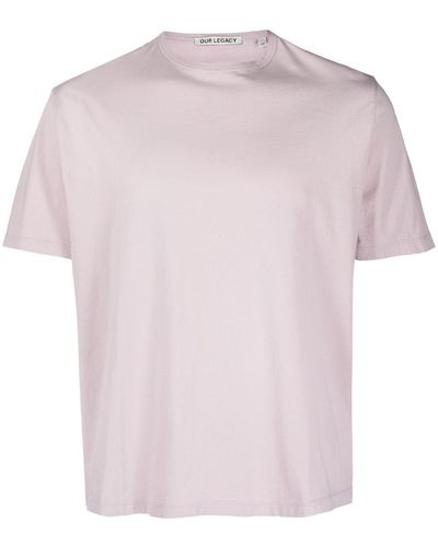 Our Legacy New Box Cotton T-shirt - Pink