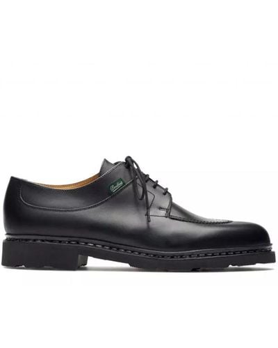 Paraboot Avignon Derby Shoes Men Black In Leather