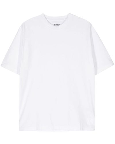 Carhartt Dawson T-shirt Men White In Cotton