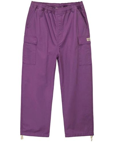 Stussy Ripstop Cargo Pant Purple