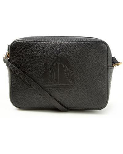 Lanvin Black Nomad Camera Cross Body Bag