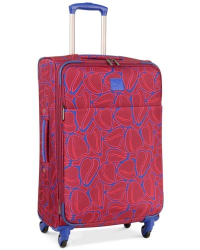 Diane von Furstenberg Closeout! 70% Off Amor 24" Spinner Suitcase, Only At Macy's - Blue