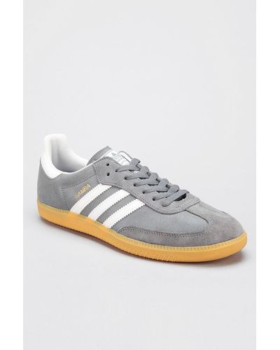 Urban Outfitters Adidas Samba Suede Sneaker - Gray