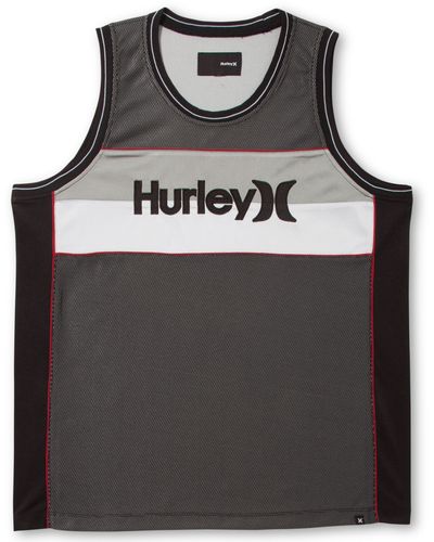 Hurley One Only Mesh Tank Top - Black