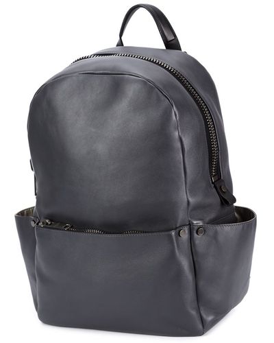 Calvin Klein Structured Side Pocket Backpack - Black