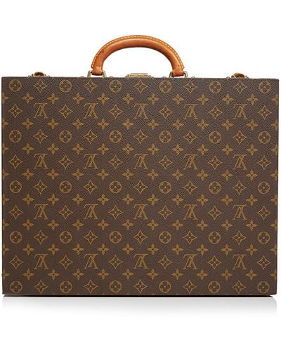 Louis Vuitton Monogram Hard Briefcase - Brown