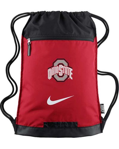 Nike Ohio State Buckeyes Training Gym Bag - Red