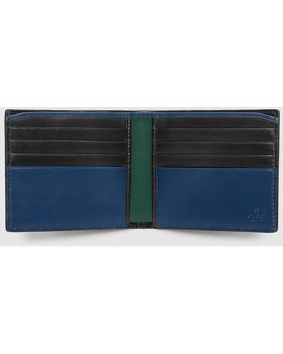 Gucci Leather Gg Wallet - Green