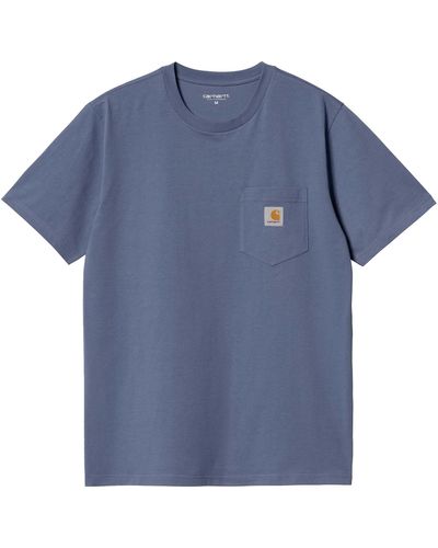 Carhartt Short Sleeve Pocket T-shirt - Blue