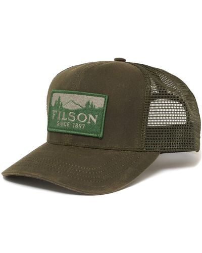 Filson Otter Green Logger Mesh Cap 11030237