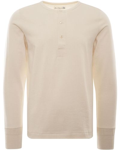 Merz B. Schwanen Henley T-shirt - Natural