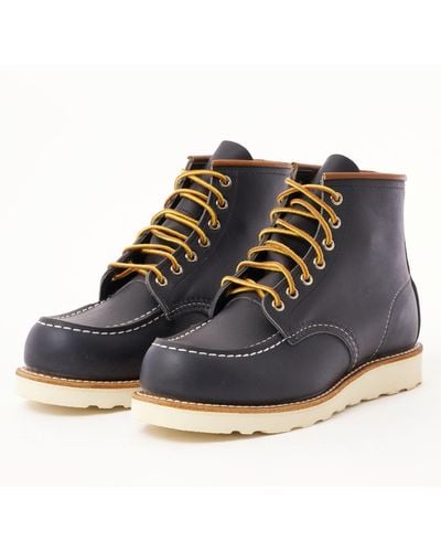 Red Wing 8859 6" Moc Toe Boot - Blue
