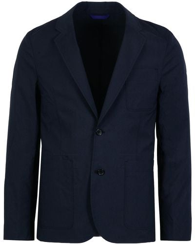 Paul Smith Casual Fit 2 Button Jacket - Blue