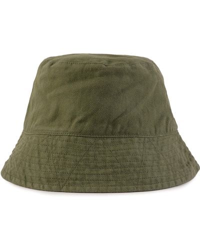 Engineered Garments Hemp Satin Bucket Hat - Green