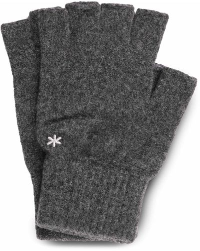 Snow Peak Wool Knit Gloves - Grey