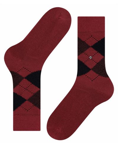 Burlington Preston Socks - Red